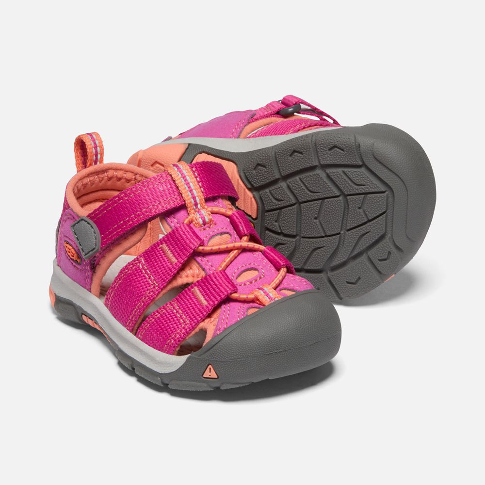 Keen Sandalet Çocuk Pembe/Mercan - Newport H2 - Türkiye QXKE75142